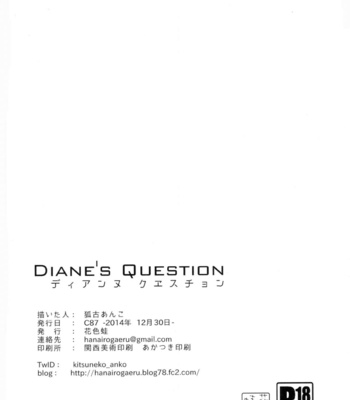 Diane’s Question comic porn sex 23