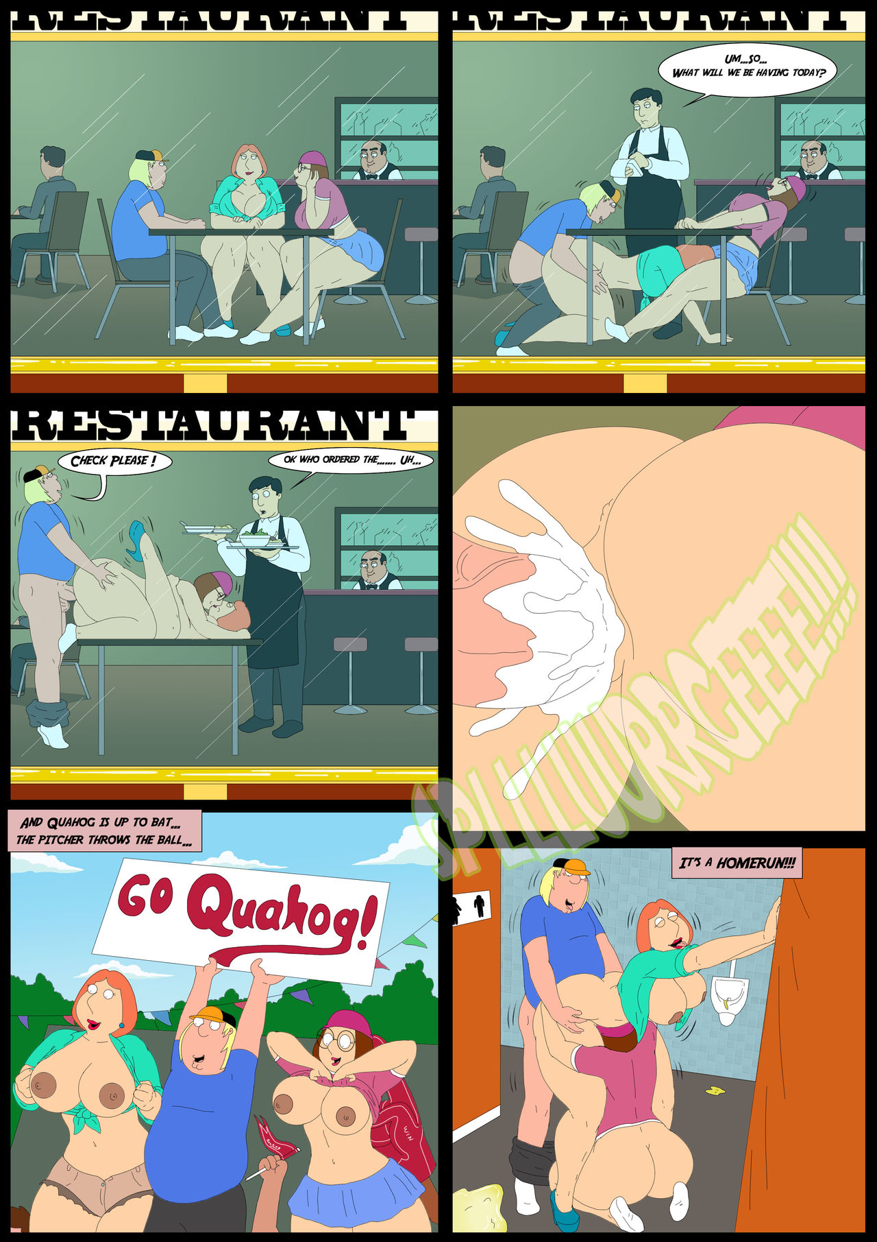 Family Guy Incest Porn - Family Guy: The Incest Episode comic porn - HD Porn Comics