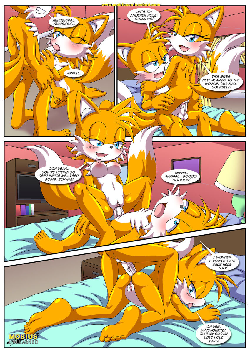 Mobius Unleashed: Go F*ck Yourself, Tails comic porn | HD Porn Comics