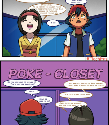 [Flechitas] Poke closet (pokemon) [ongoing] comic porn thumbnail 001