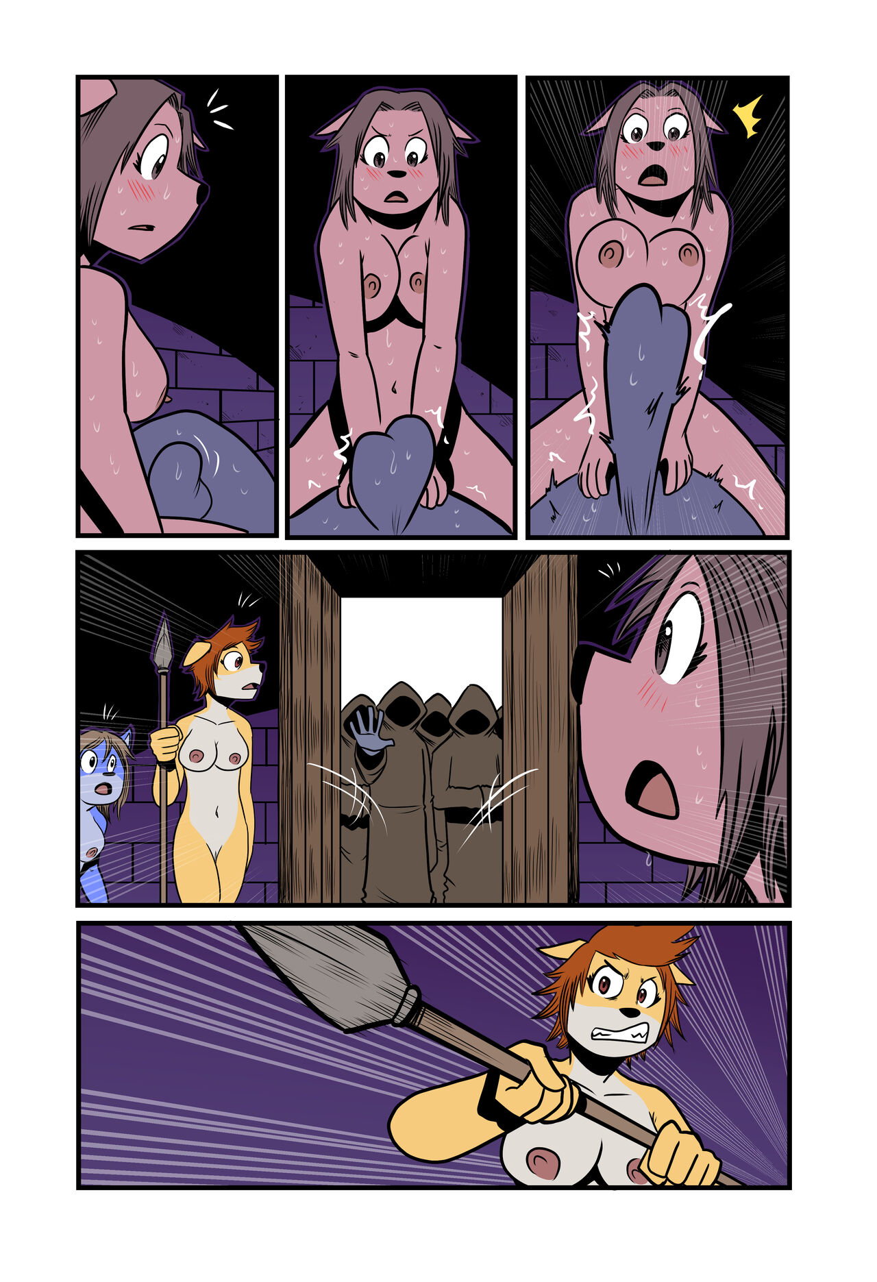 Furry ballbusting story