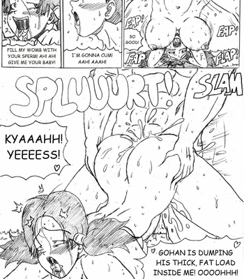 [TheWriteFiction] Flying Accident (Dragon Ball Z) comic porn sex 11