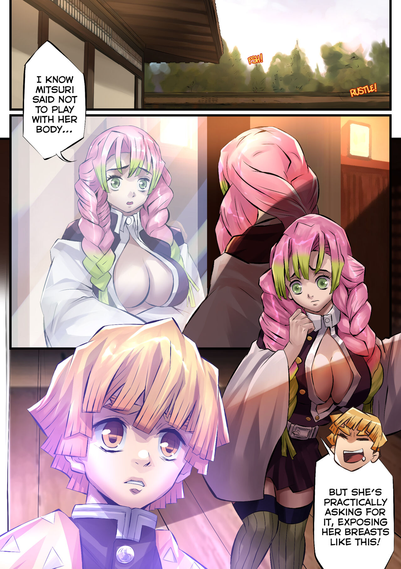 Nude demon slayer comic