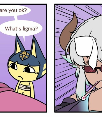 [ScuttleFish] Getting the Ligma (Animal Crossing) comic porn thumbnail 001