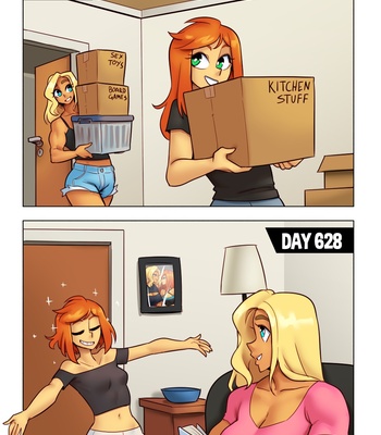 Tara & Beverly – 4koma comic porn sex 46