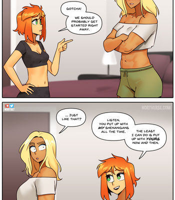 Tara & Beverly – 4koma comic porn sex 129